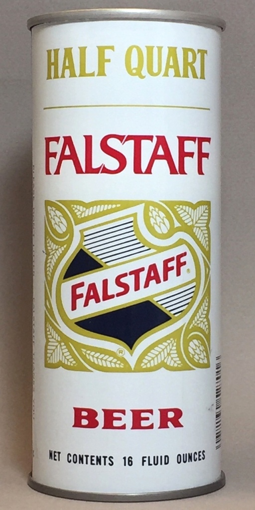Falstaff Beer 16 Oz Tab Top Can