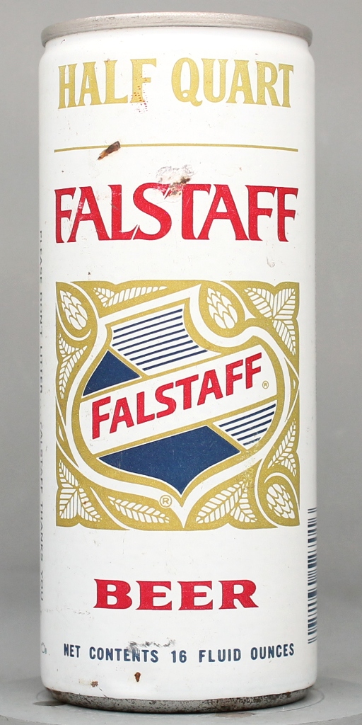 Falstaff Beer 16 Oz Tab Top Can