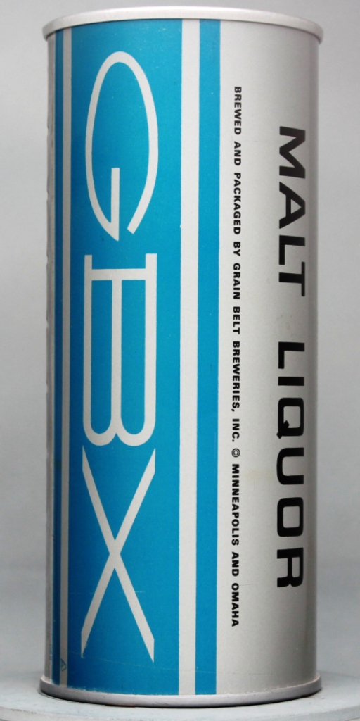 Gbx Malt Liquor 16 Oz Tab Top Can