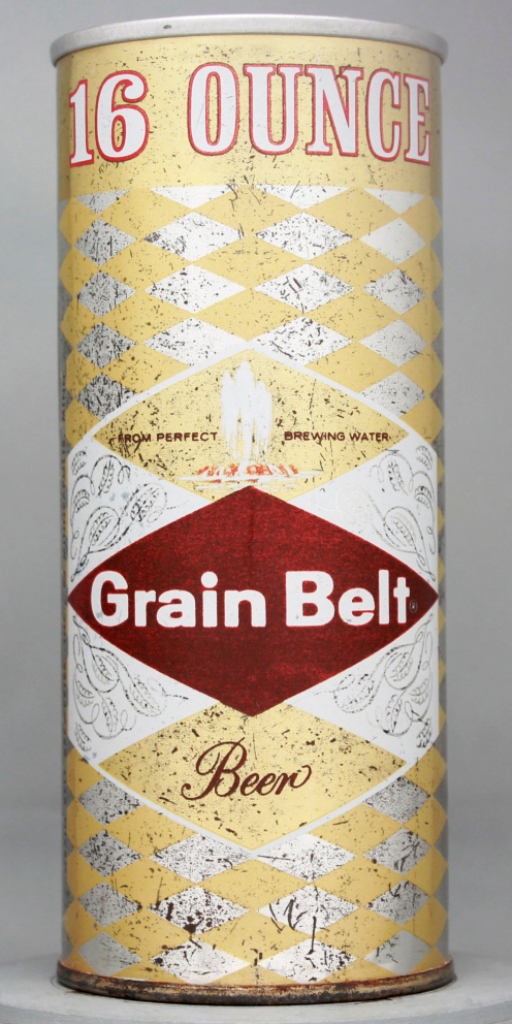 Grain Belt Beer 16 Oz Tab Top Can