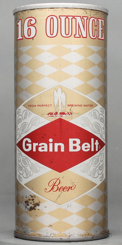 Grain Belt Beer 16 Oz Tab Top Can