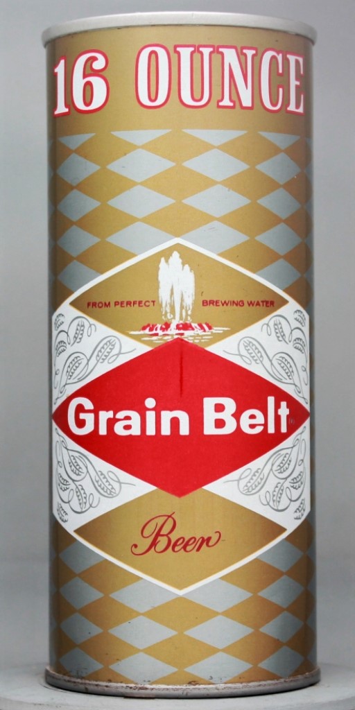 Grain Belt Beer 16 Oz Tab Top Can
