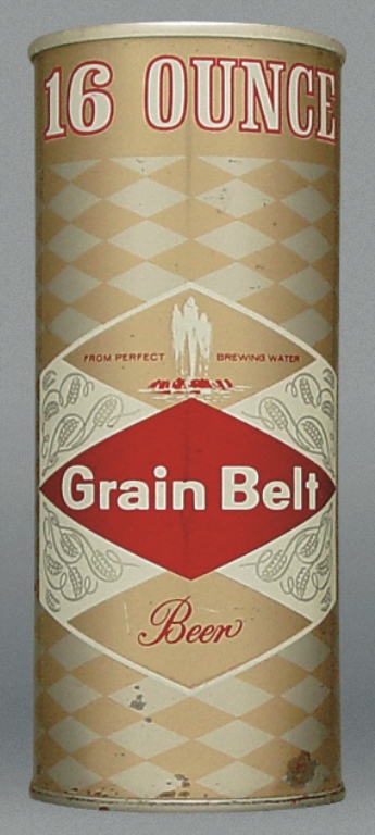 Grain Belt Beer 16 Oz Tab Top Can