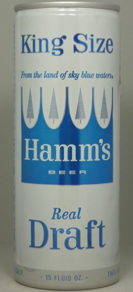 Hamm's Real Draft 15 Oz Tab Top Can