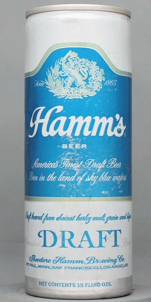 Hamm's Genuine Draft 15 Oz Tab Top Can