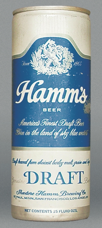 Hamm's Genuine Draft 15 Oz Tab Top Can