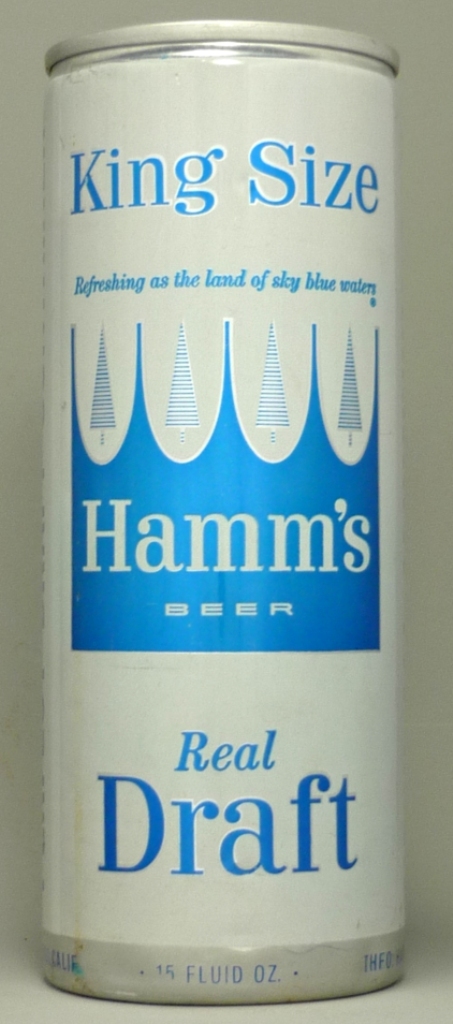 Hamm's Real Draft 15 Oz Tab Top Can