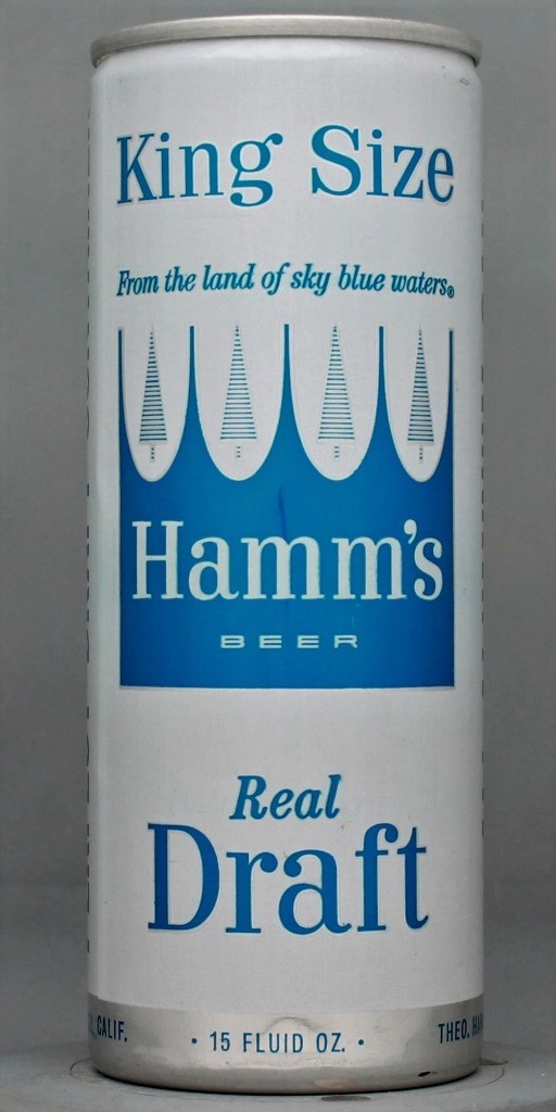 Hamm's Real Draft 15 Oz Tab Top Can