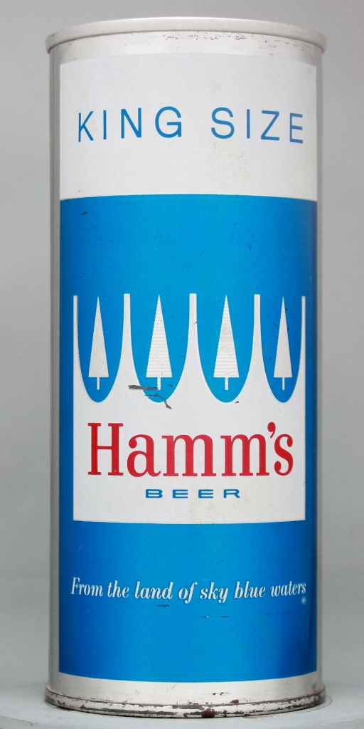 Hamm's Beer 16 Oz Zip/Tab Top Can