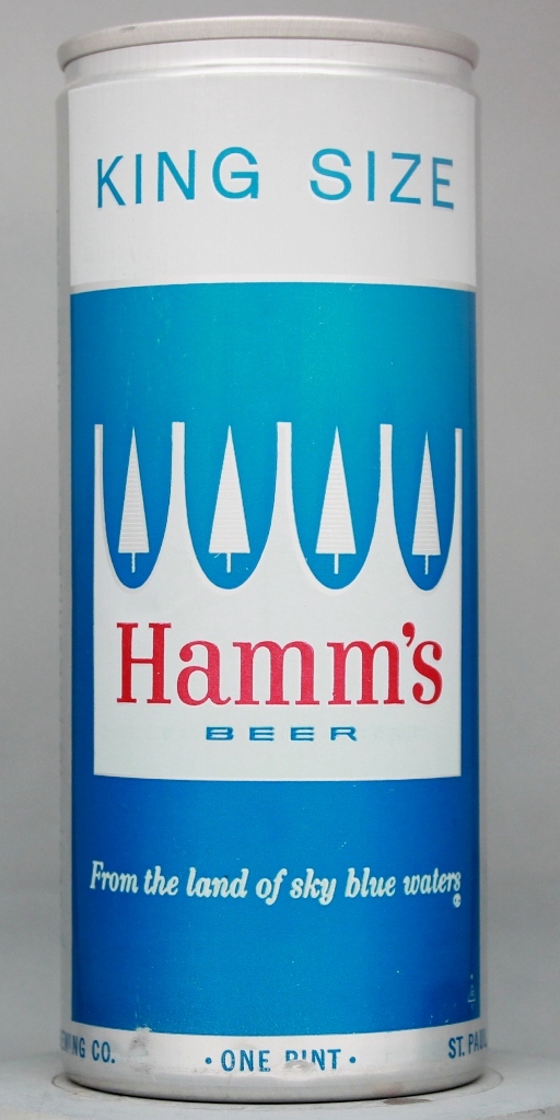 Hamm's Beer 16 Oz Tab Top Can