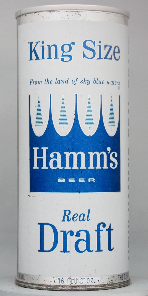 Hamm's Real Draft 16 Oz Tab Top Can