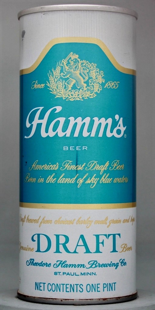 Hamm's Genuine Draft 16 Oz Tab Top Can
