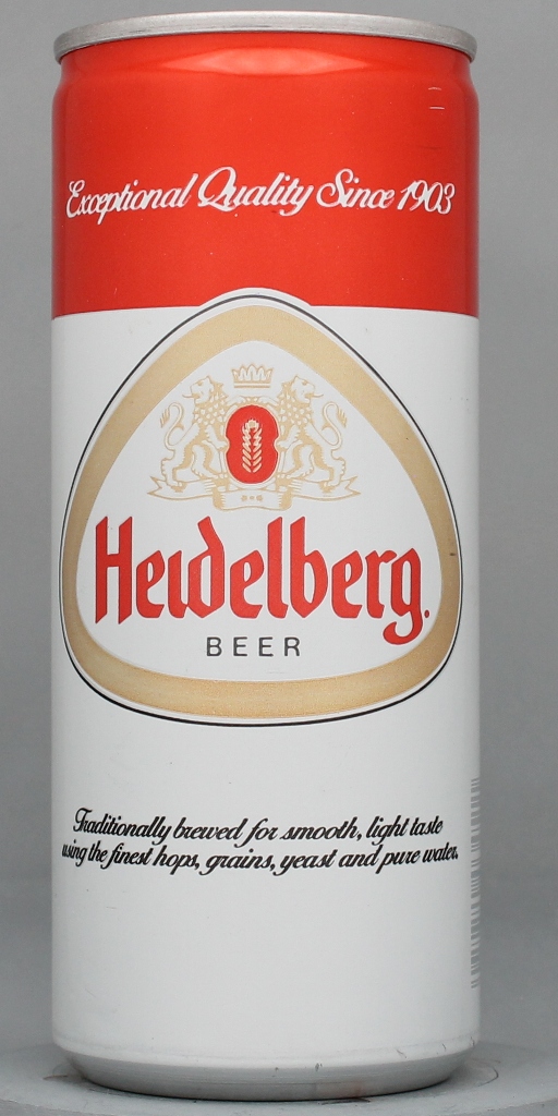 Heidelberg Beer 16 Oz Tab/Stay Top Can