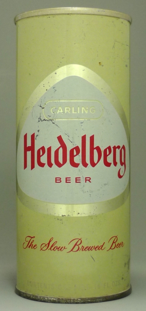 Heidelberg Beer 16 Oz Tab Top Can