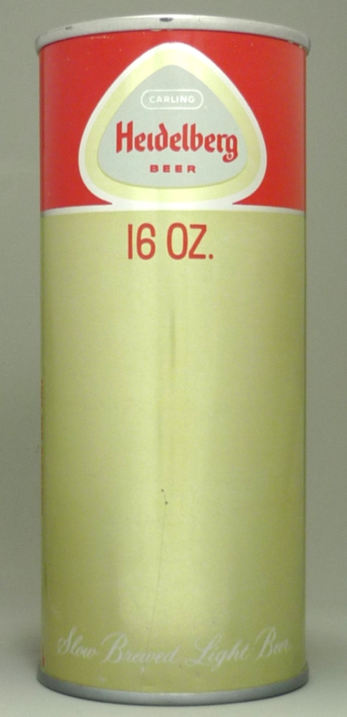 Heidelberg Beer 16 Oz Tab Top Can