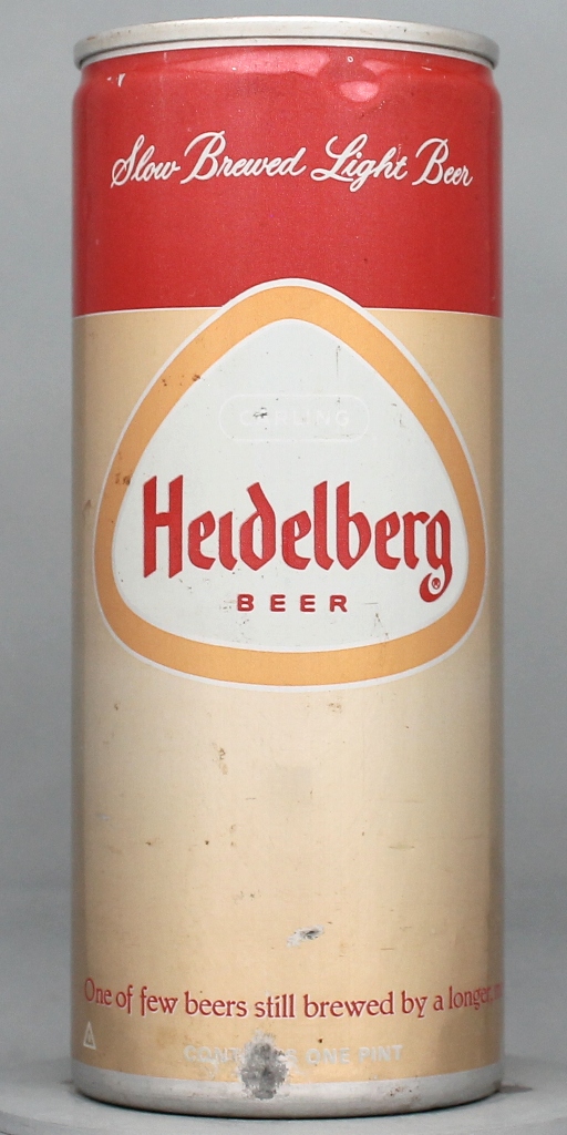 Heidelberg Beer 16 Oz Tab Top Can