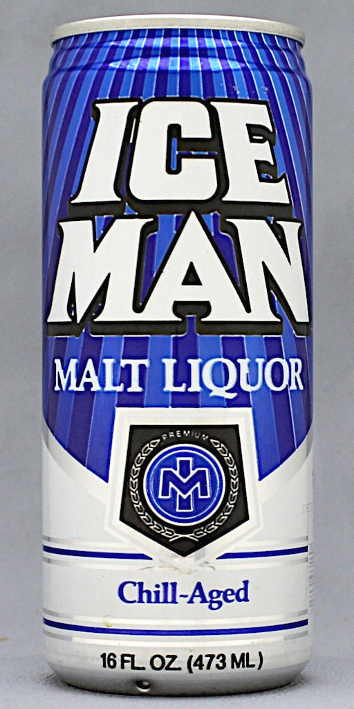 Ice Man Malt Liquor 16 Oz Tab/Stay Top Can