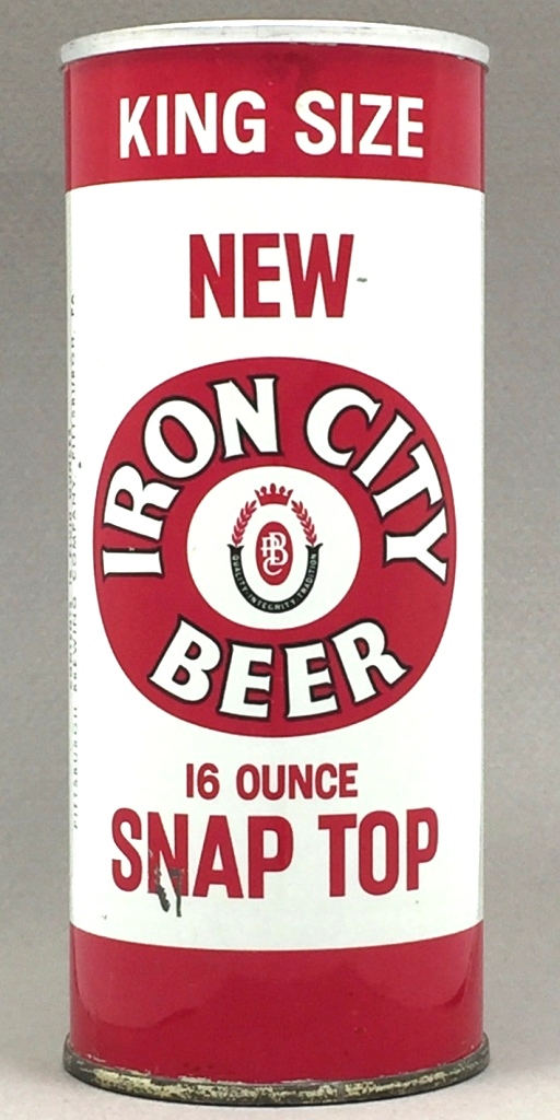 Iron City Beer 16 Oz Zip Top Can
