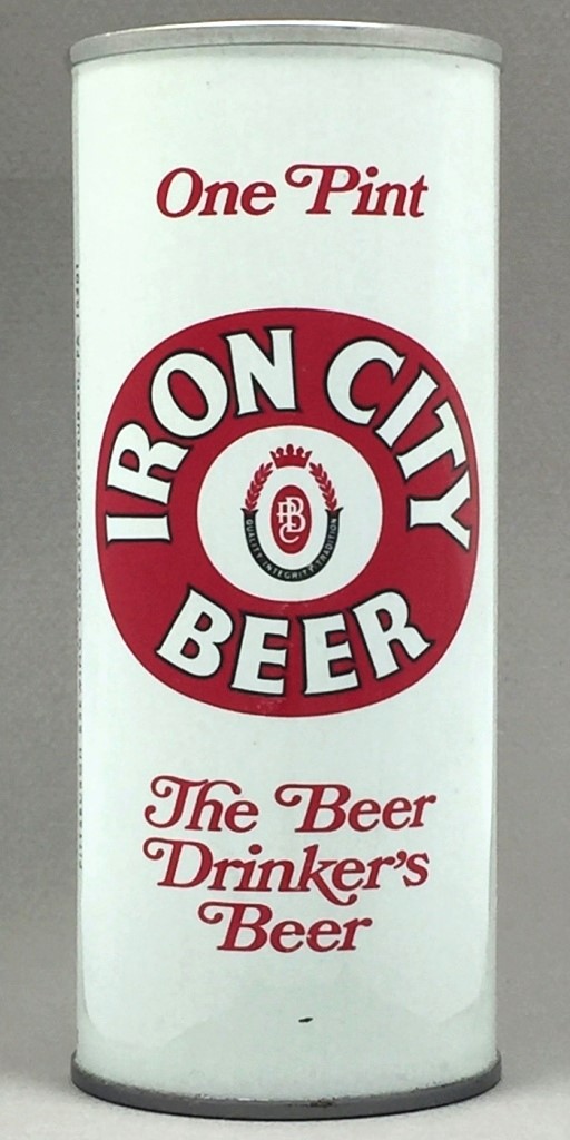 Iron City Beer 16 Oz Tab Top Can