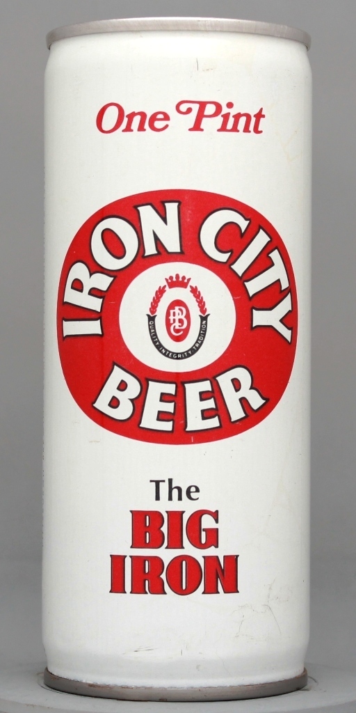 Iron City Beer 16 Oz Tab Top Can