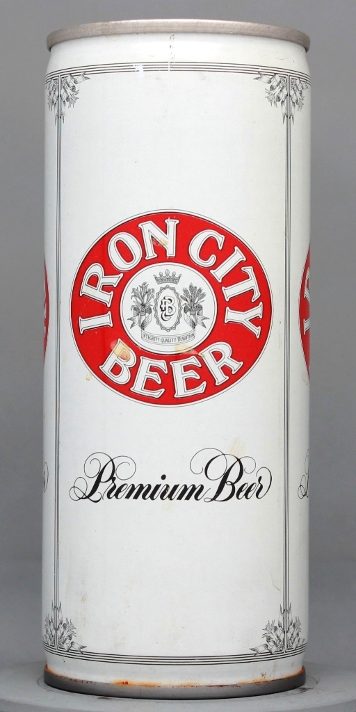 Iron City Premium Beer 16 Oz Tab Top Can