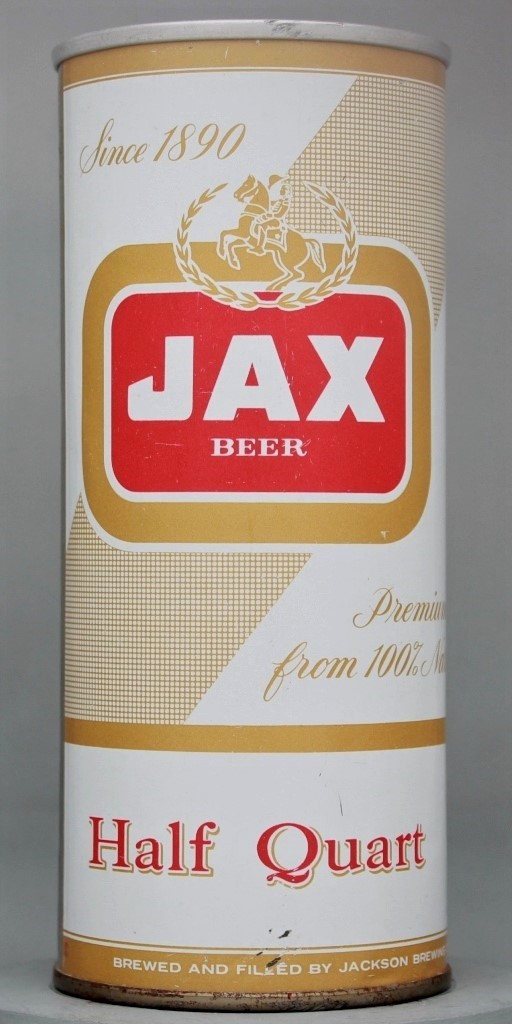 Jax Beer 16 Oz Insert Top Can