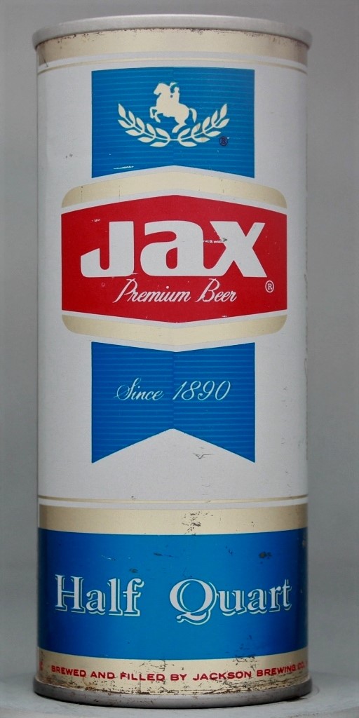 Jax Beer 16 Oz Tab Top Can