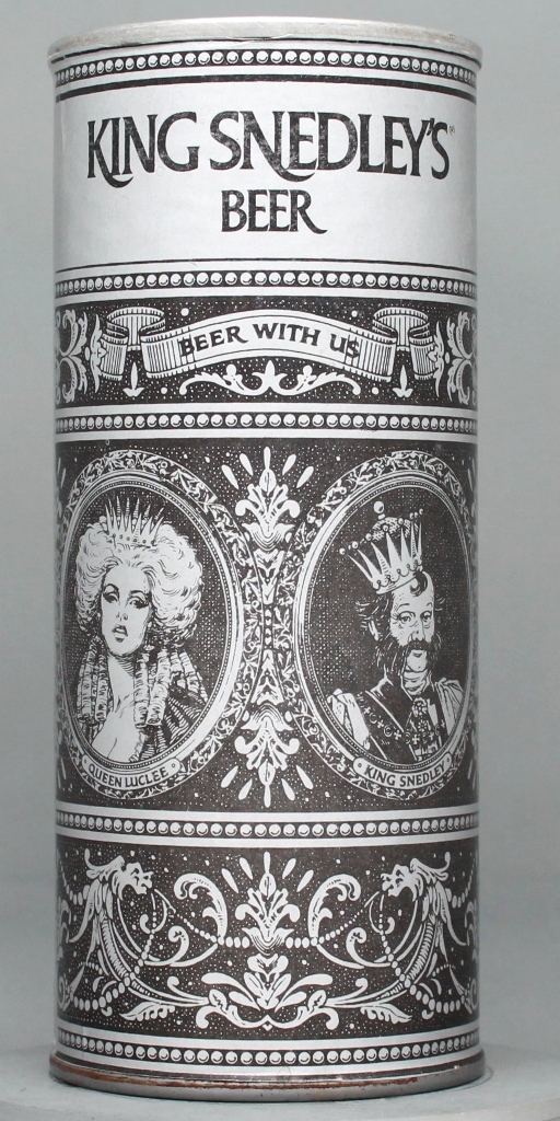 King Snedley's Beer 16 Oz Tab Top Can