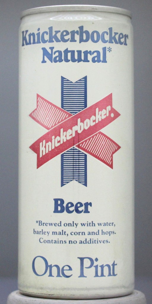 Knickerbocker Natural Beer 16 Oz Tab Top Can