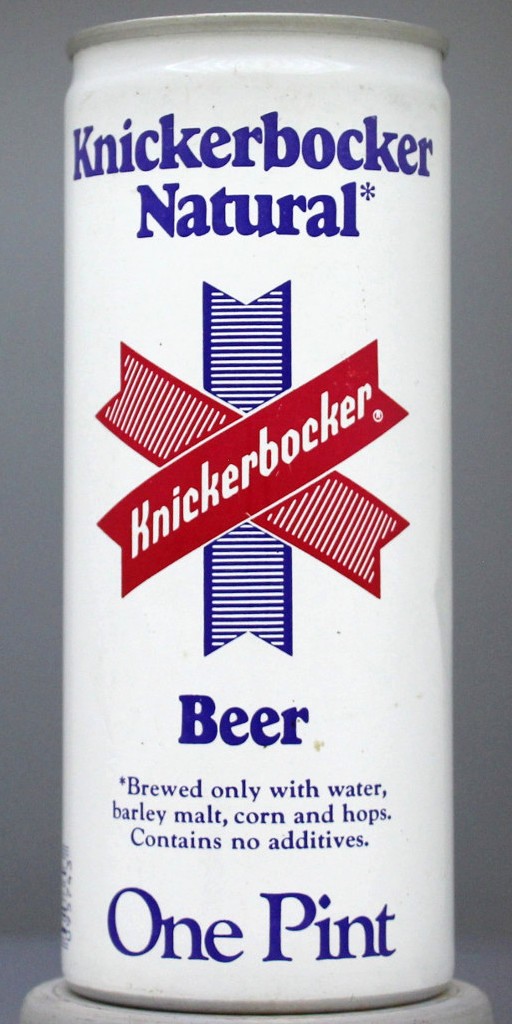 Knickerbocker Natural Beer 16 Oz Tab Top Can
