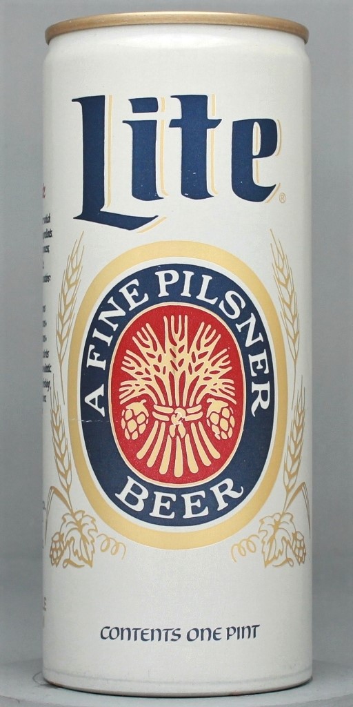 Lite A Fine Pilsner Beer 16 Oz Tab Top Can