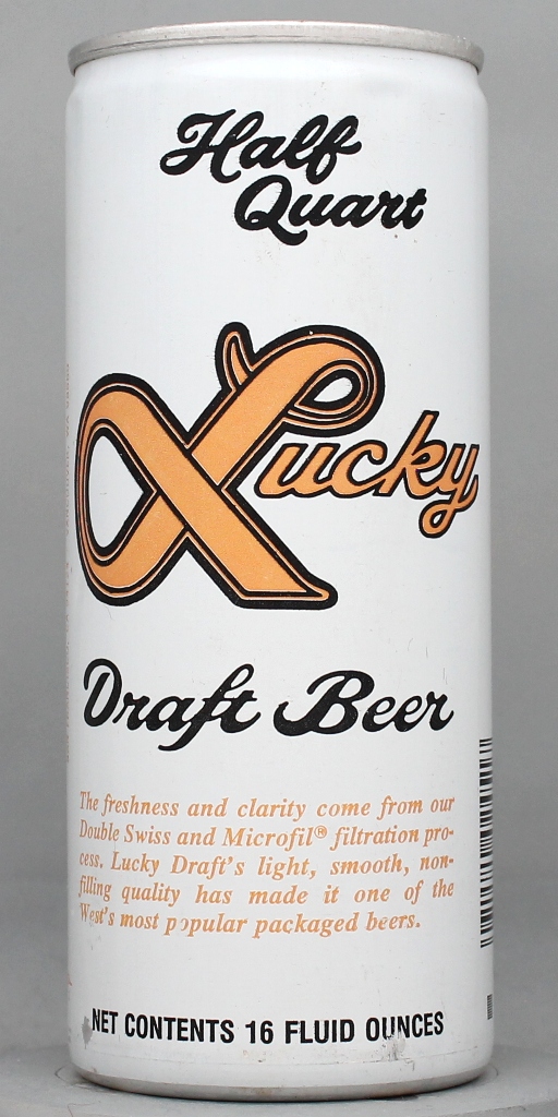 Lucky Draft 16 Oz Tab Top Can
