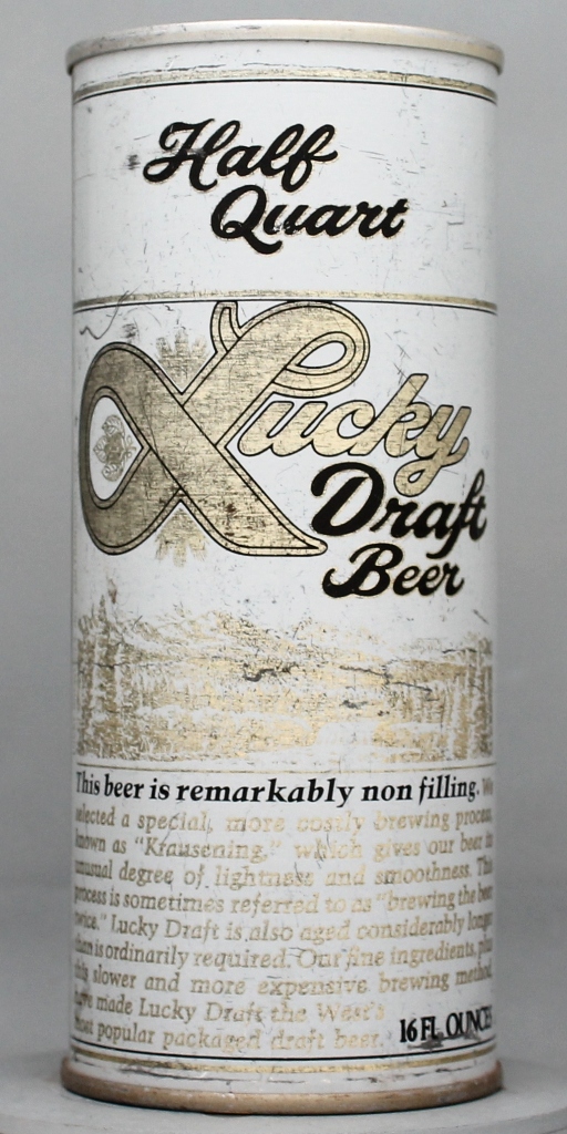 Lucky Draft 16 Oz Tab Top Can