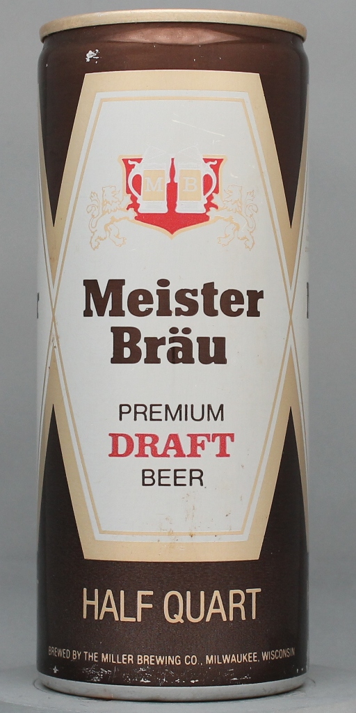 Meister Brau Premium Draft 16 Oz Tab Top Can