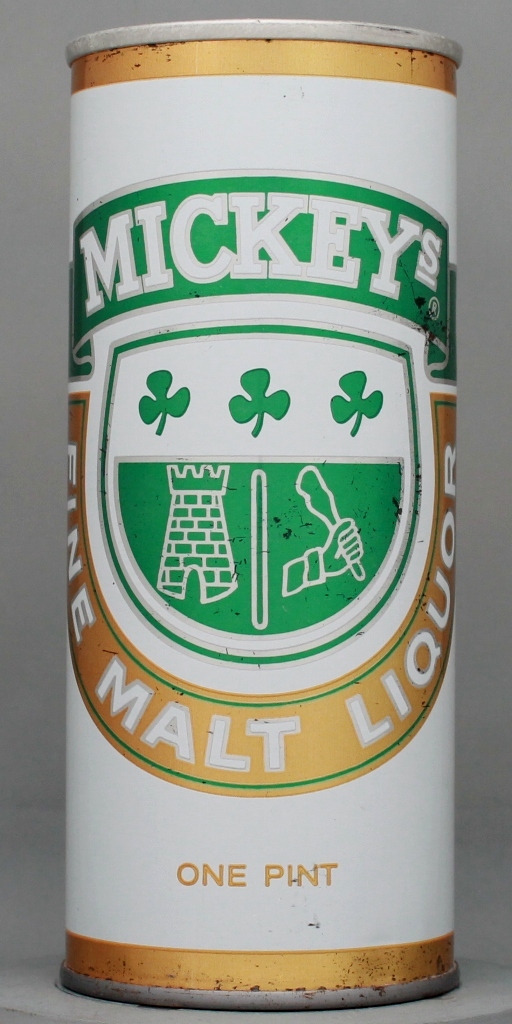 Mickey's Fine Malt Liquor 16 Oz Tab Top Can