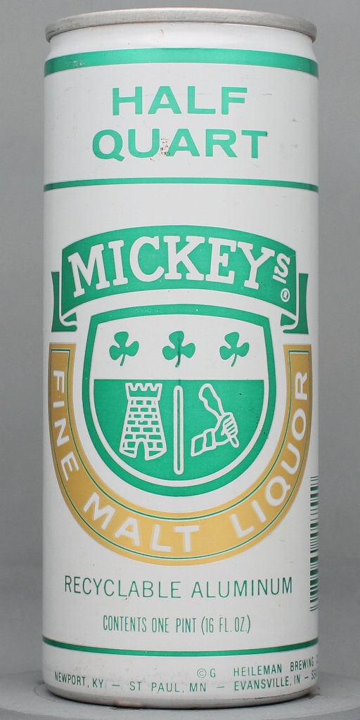 Mickey's Fine Malt Liquor 16 Oz Tab/Stay Top Can