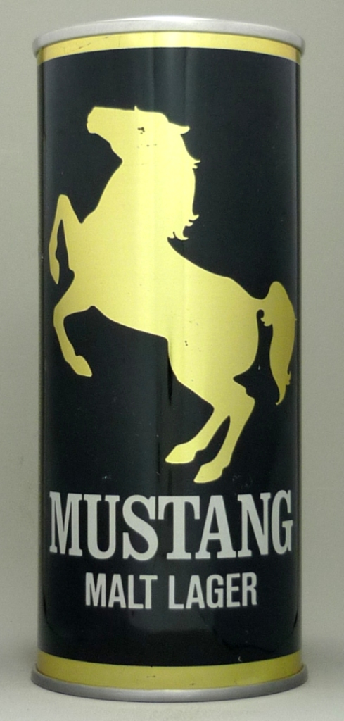 Mustang Malt Lager 16 Oz Tab Top Can
