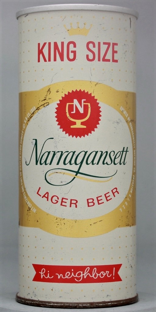 Narragansett Lager Beer 16 Oz Zip Top Can