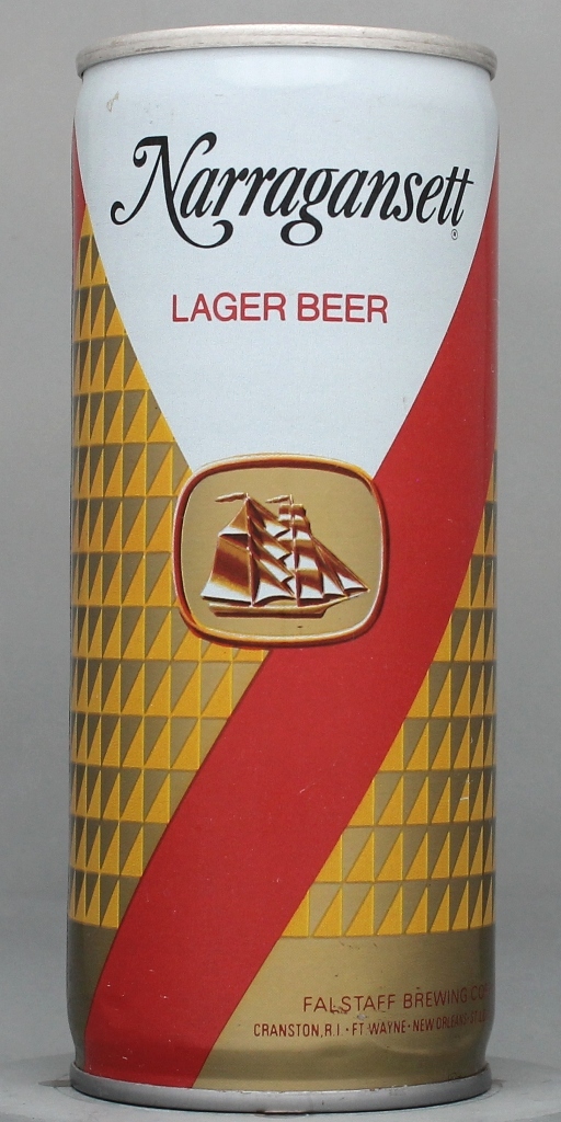Narragansett Lager Beer 16 Oz Tab Top Can