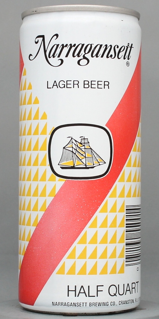 Narragansett Lager Beer 16 Oz Tab Top Can