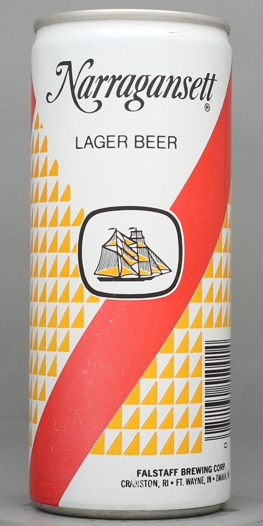 Narragansett Lager Beer 16 Oz Tab Top Can