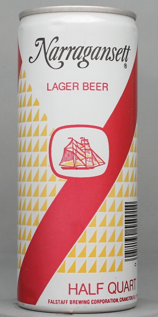 Narragansett Lager Beer 16 Oz Tab Top Can