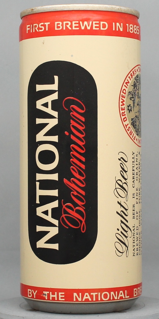 National Bohemian Beer 16 Oz Tab Top Can