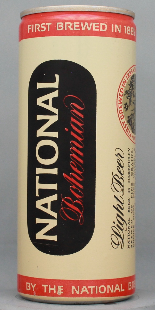National Bohemian Light Beer 16 Oz Tab Top Can