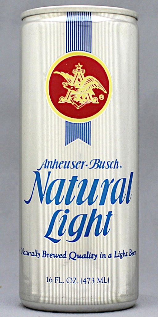 Natural Light, Anheuser-busch Beer 16 Oz Tab Top Can