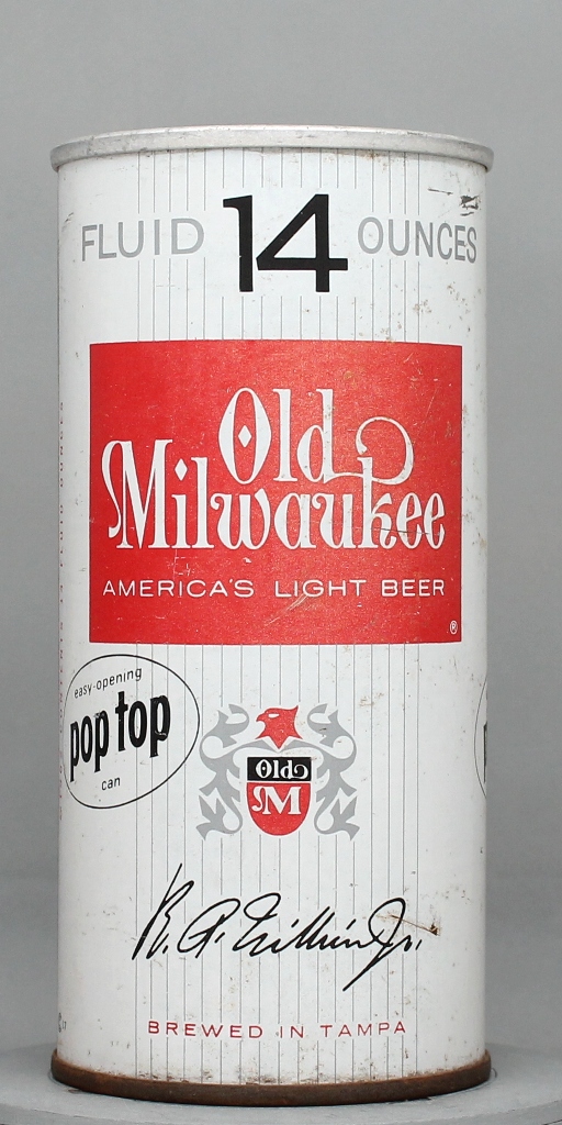 Old Milwaukee America's Light Beer 14 Oz Zip Top Can