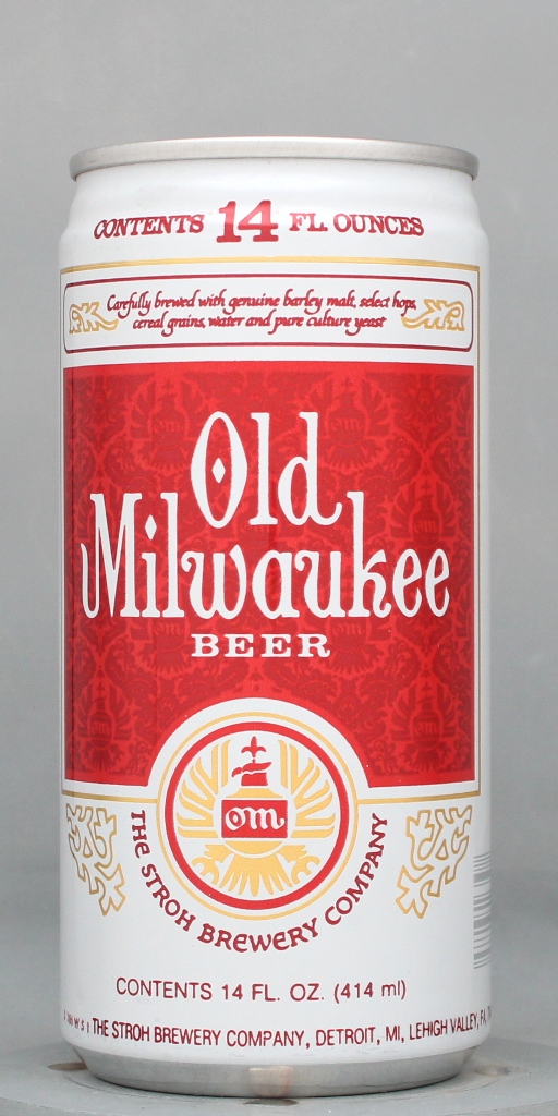 Old Milwaukee Beer 14 Oz Tab Top Can