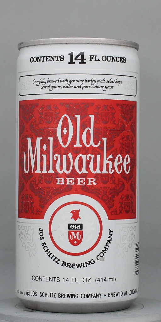 Old Milwaukee Beer 14 Oz Tab Top Can
