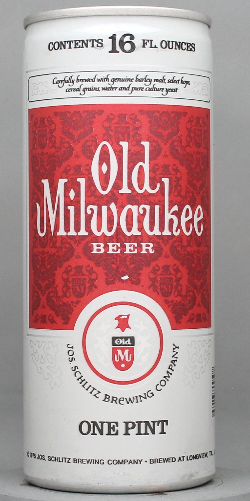 Old Milwaukee Beer 16 Oz Tab Top Can