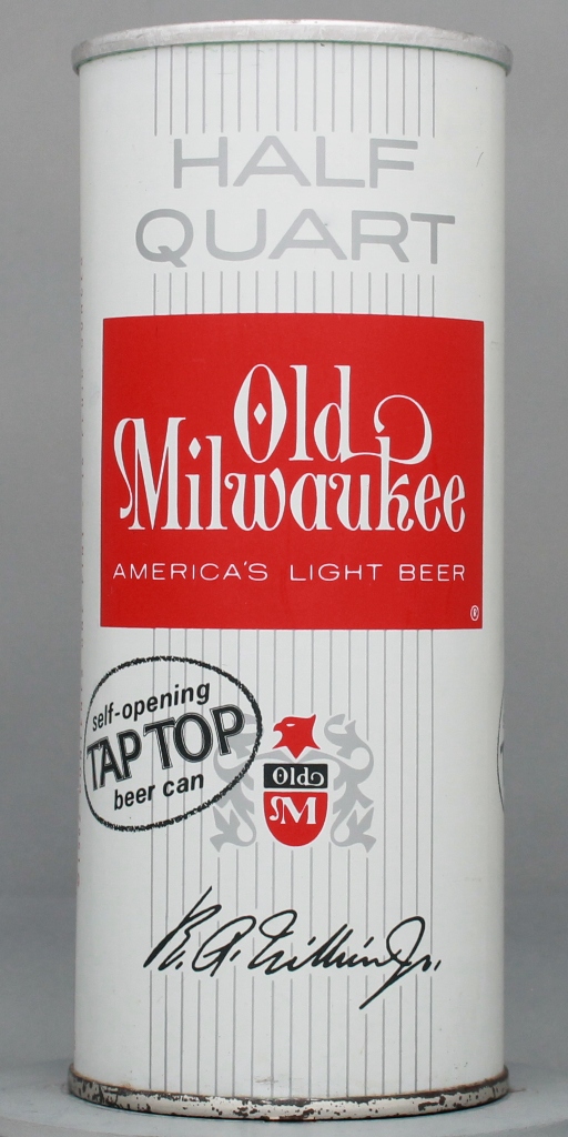 Old Milwaukee America's Light Beer 16 Oz Zip Top Can